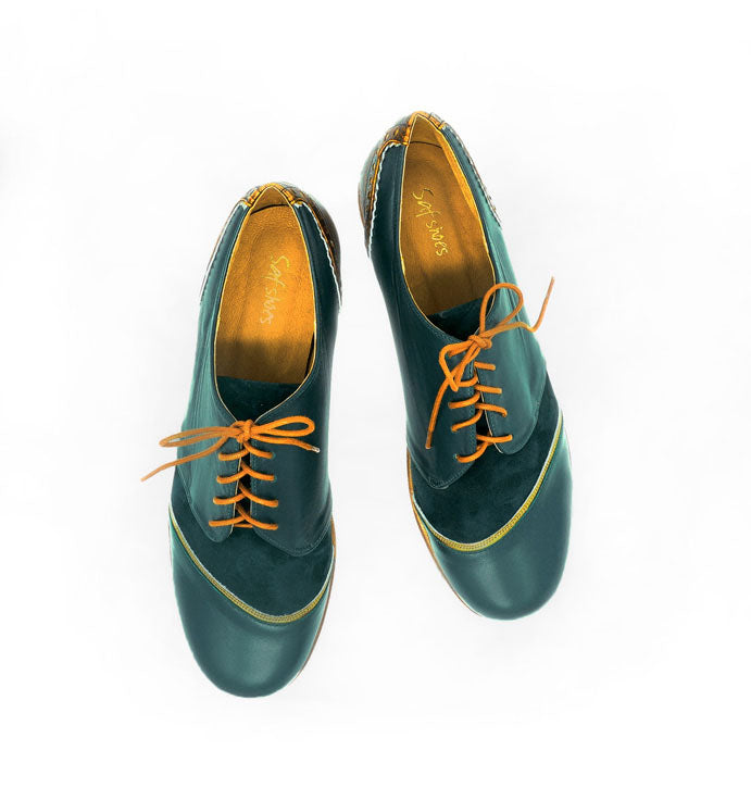 green tap shoes