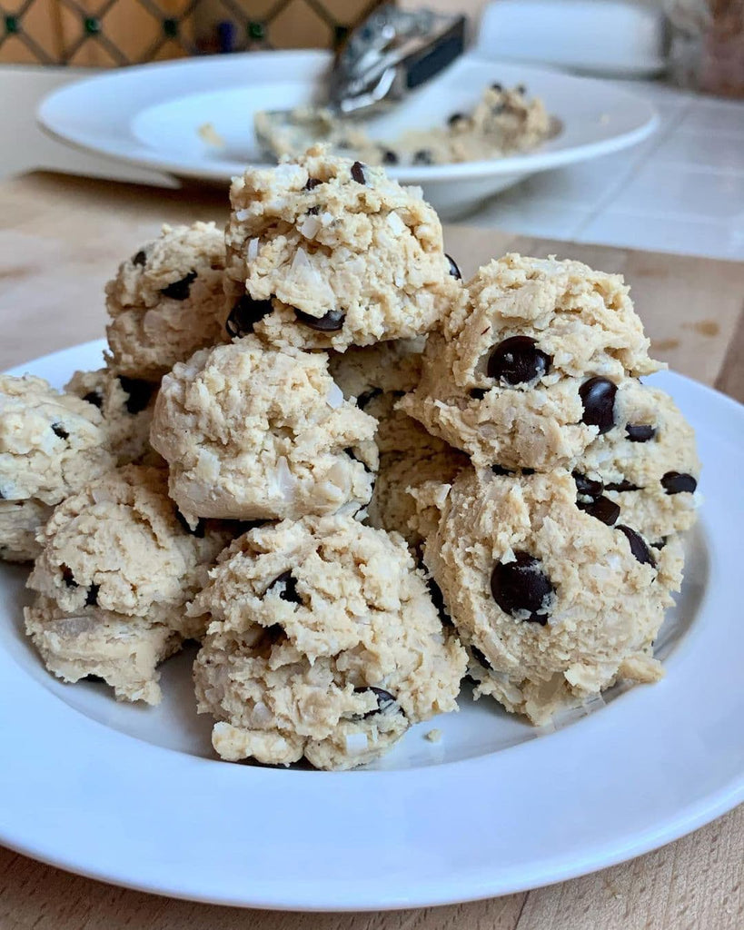 "Oatmeal" Cookie Dough Balls