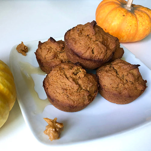 protein pumpkin muffins