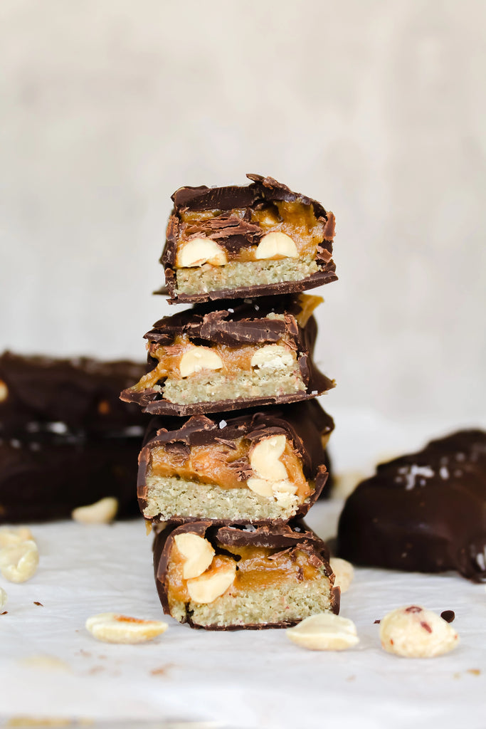 Vegan Protein Snickers Dupe