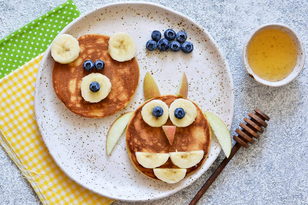 KIDS STRAWBERRY PROTEIN PANCAKES