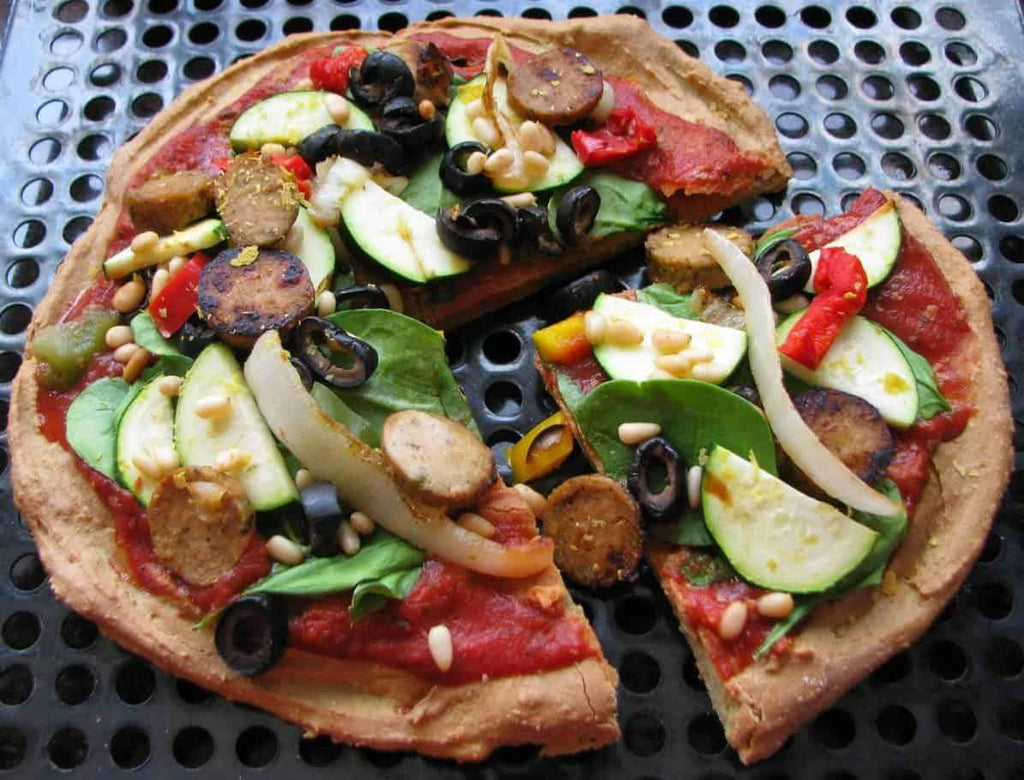 GLUTEN-FREE, VEGAN POWER PIZZA CRUST 