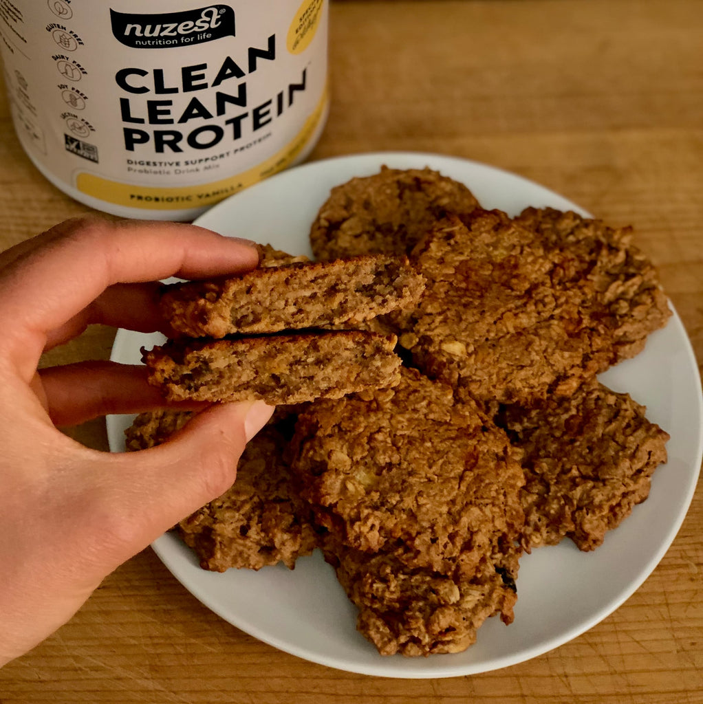 PLANT-BASED PROTEIN COOKIES