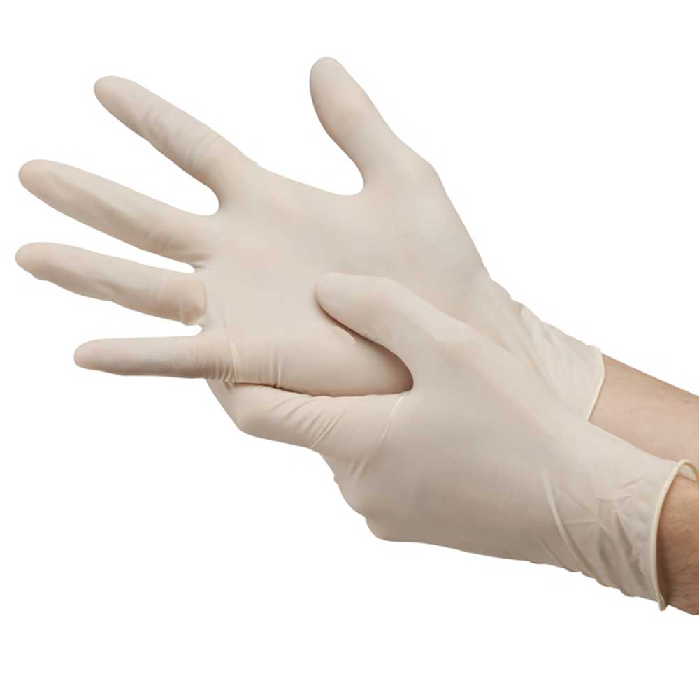 disposable latex gloves medium