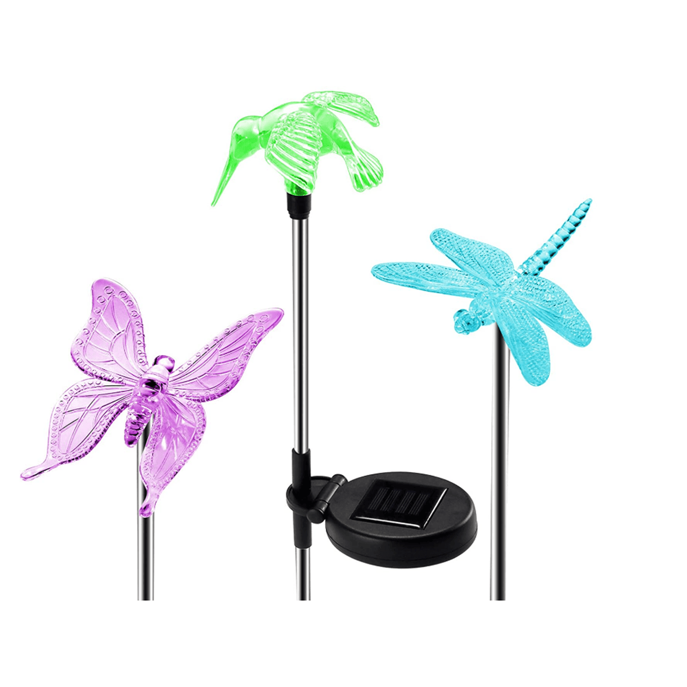 dragonfly led garden lights