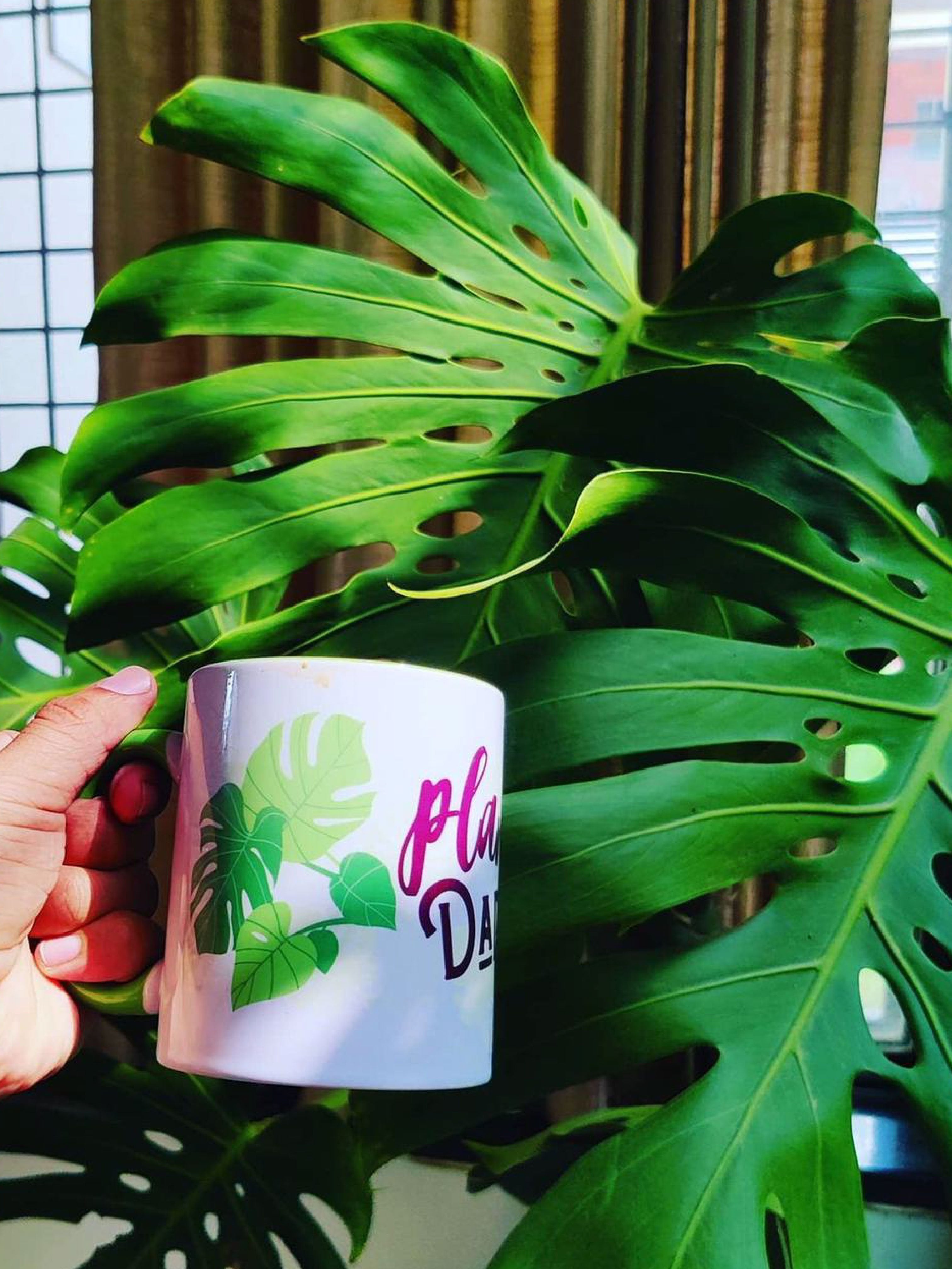 Plant Dad coffee cup