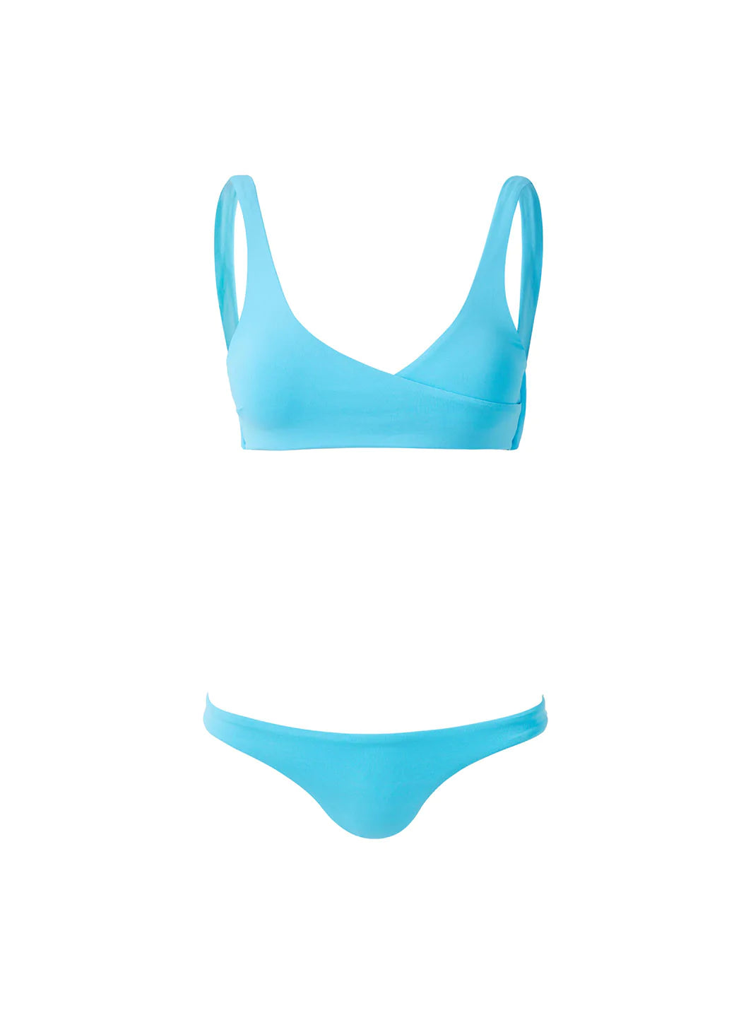 Melissa Odabash Grenada Aqua Bar Trim Halterneck Bikini | Official Website