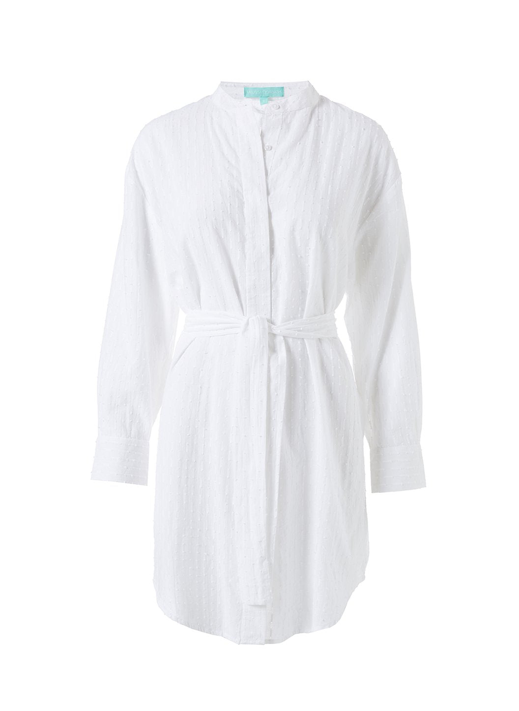 Melissa Odabash Dania White Long Shirt | Official Website