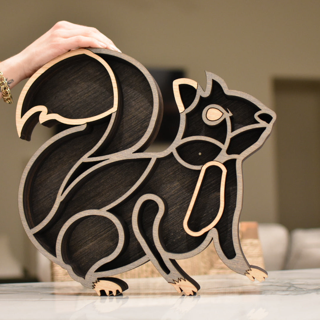 *Ready To Ship* Squirrel - Gray
