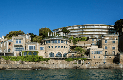 Hotel Casltelbrac de Dinard.