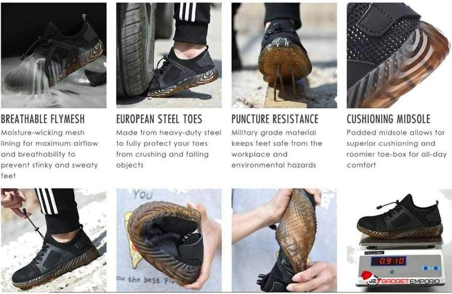 military grade safety shoes