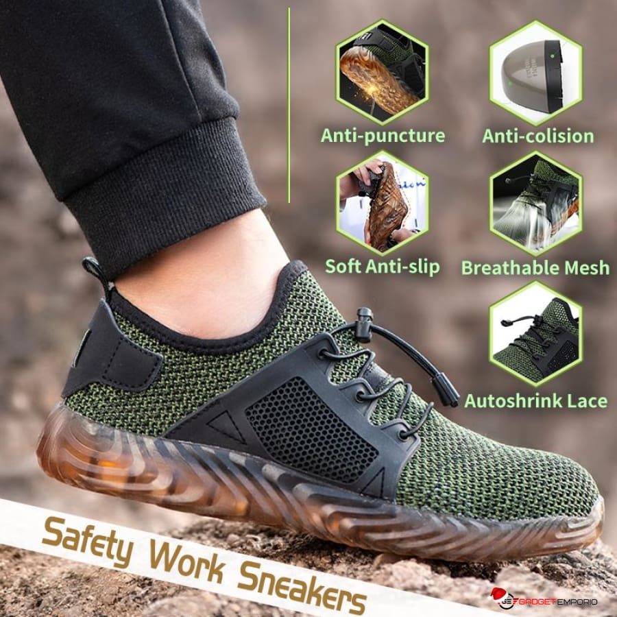 mens safety sneakers