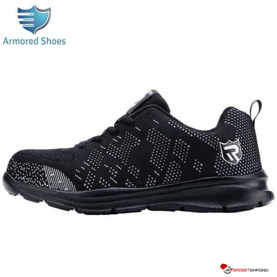 Gadgetemporio Com Armored Sneakers Comfortable Steel Toe