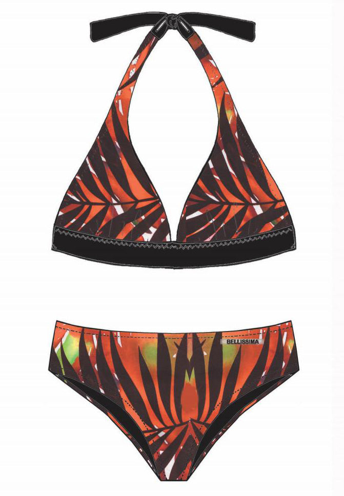 SENEGAL 2 piece Bikini set - Tropical Chic | Bellissima Store