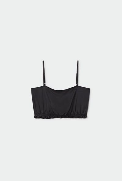 Superette  Bias Cut Cami - Black