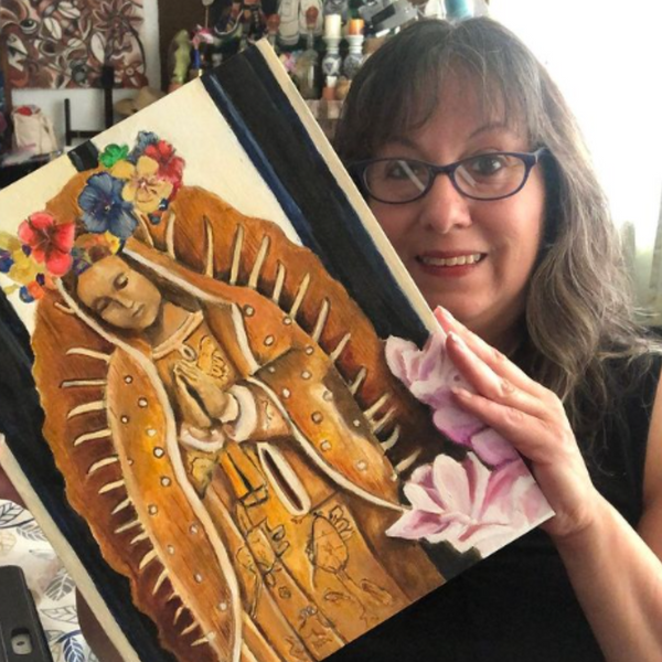 Artist Lorena Williams Featured at Ysleta Mission
