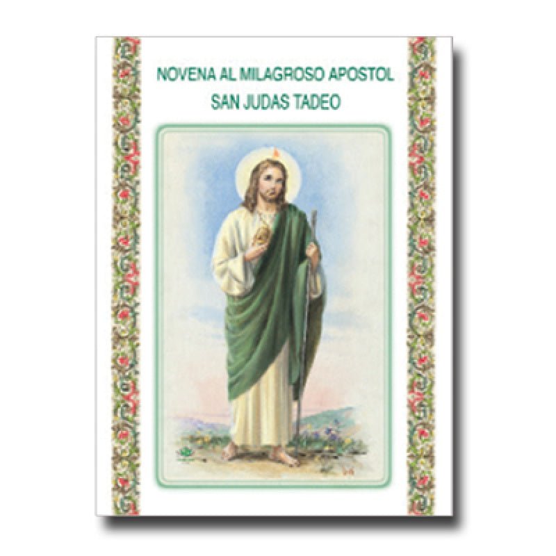 Libro Novena Al Milagroso Apostol San Judas Tadeo Espanol - Ysleta Mission  Gift Shop