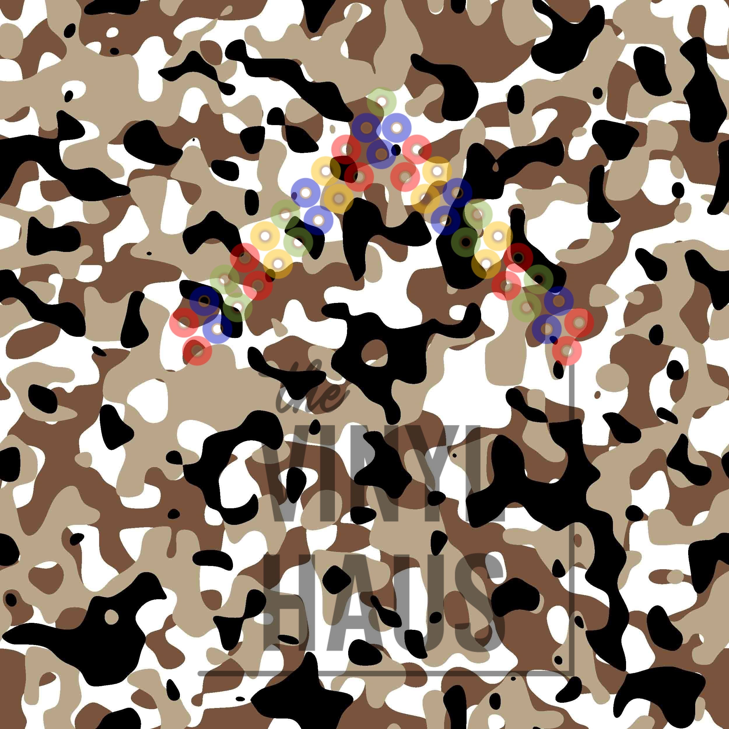 Earthen Camo Chaos Pattern - Pattern Vinyl and HTV – Crafter's