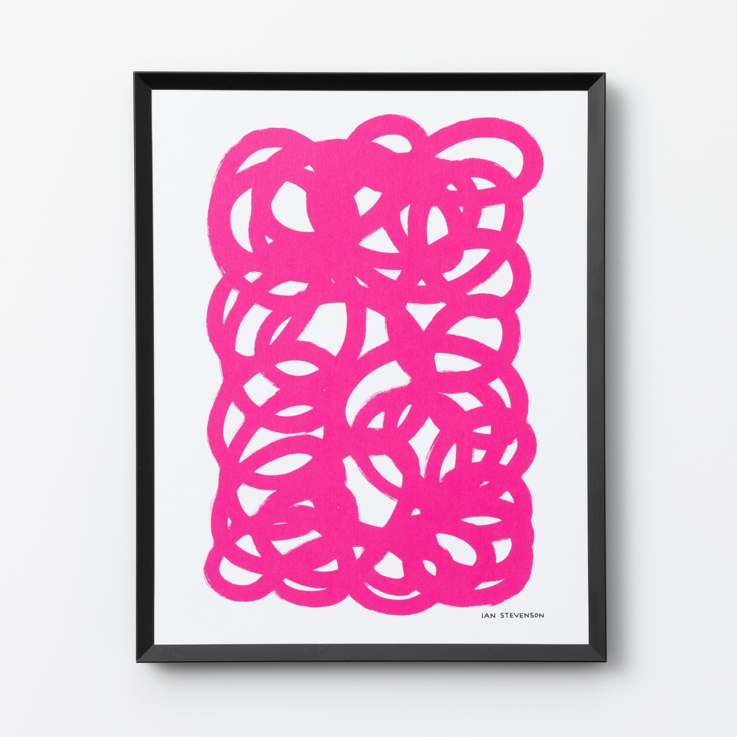 ABSTRACT - LINES PINK