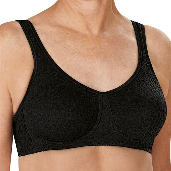 Royce Georgia T-Shirt Mastectomy Bra - 886P Black – Breast Care