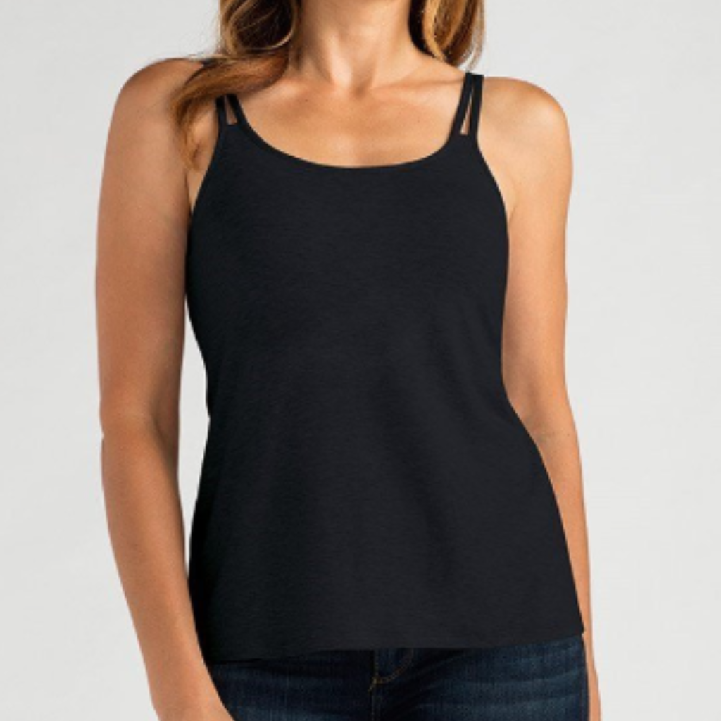 Amoena Valletta Pocketed Mastectomy T Shirt - Black 70231 – Breast