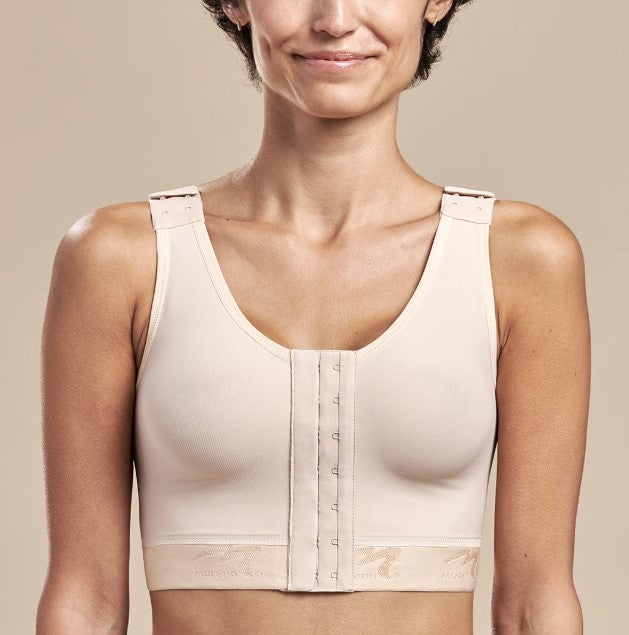 Marena Flex-B01G Post Surgery Compression Bra - Black – Breast