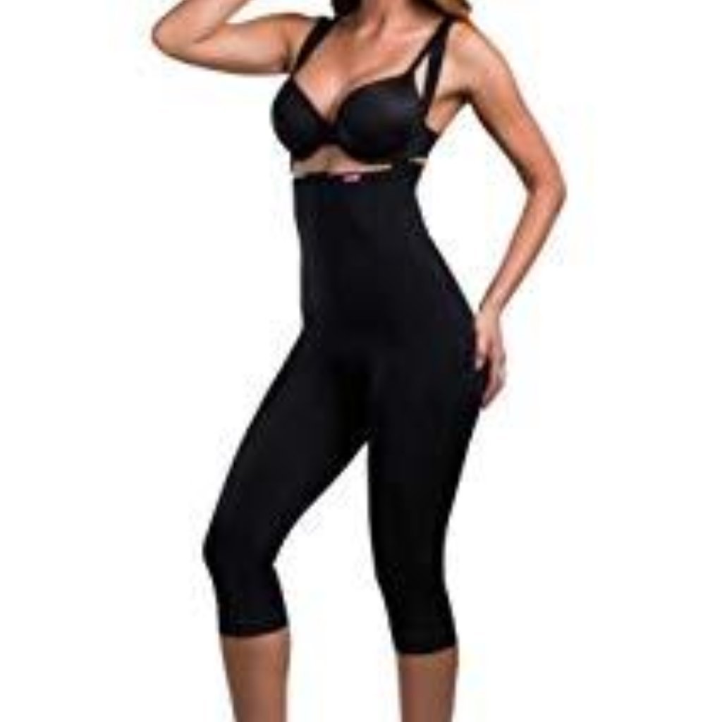 Lipoelastic VF Classic WITHOUT ZIPPER Stage 2 Post Surgery Compression  Garment - Black