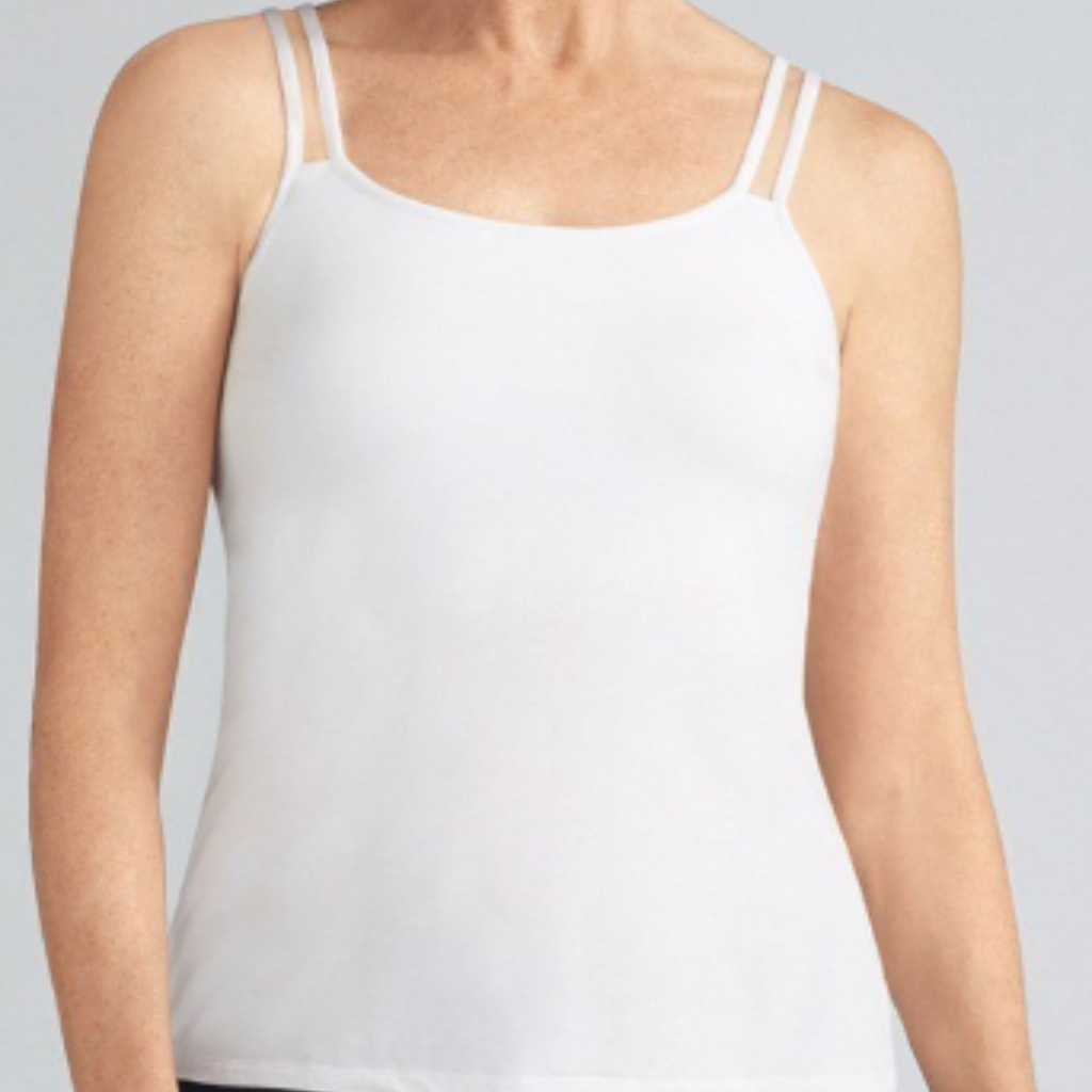 Amoena Valletta Mastectomy Camisole 44076 Charcoal – My Top Drawer