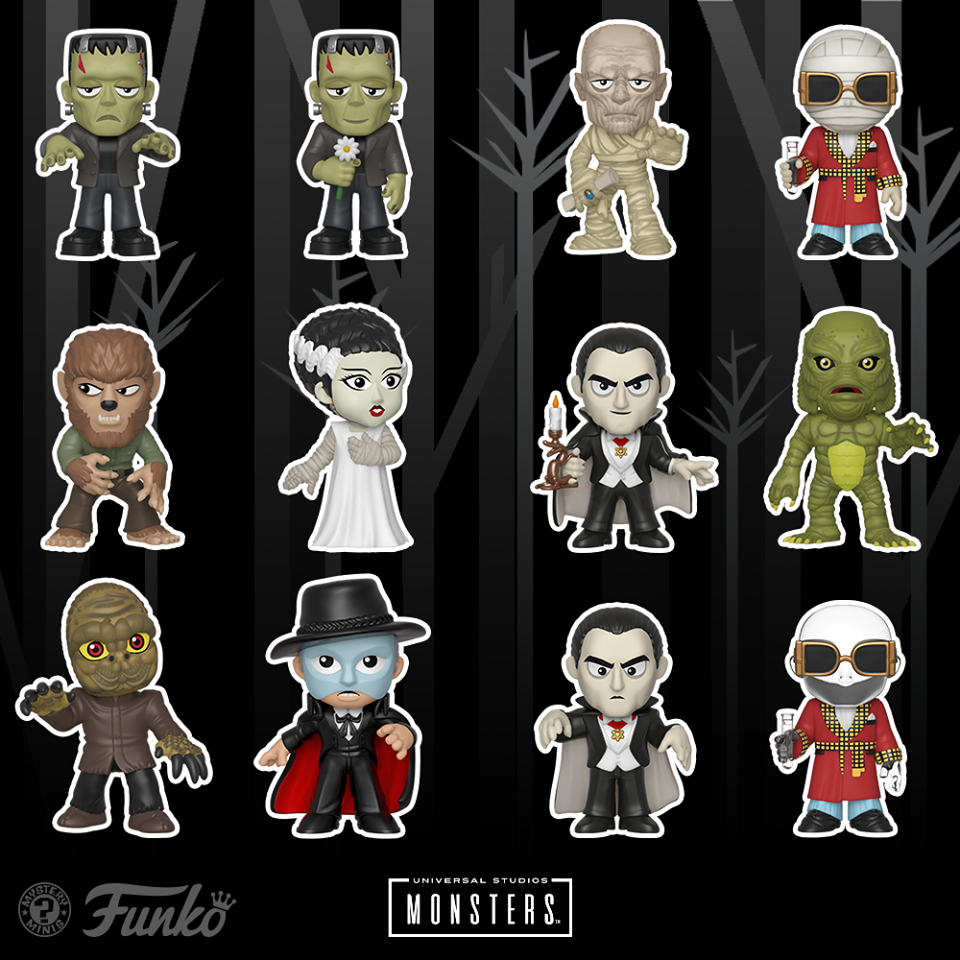 Universal Monsters Mystery minis 
