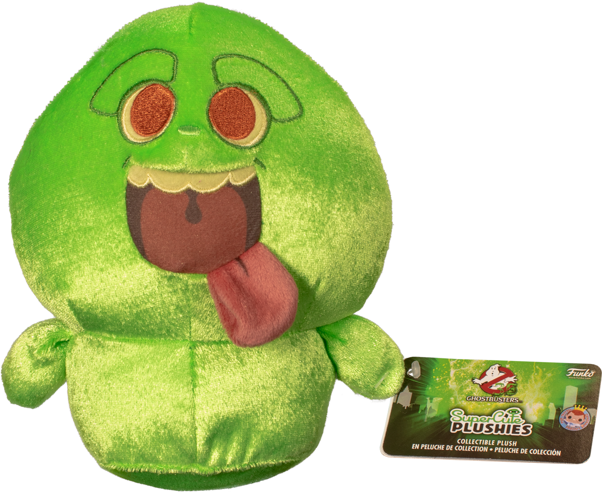 ghostbusters slimer plush toy