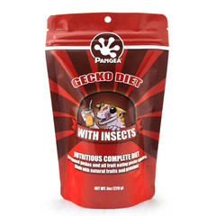 Pangea Gecko Diet with Insects 8 oz. bag