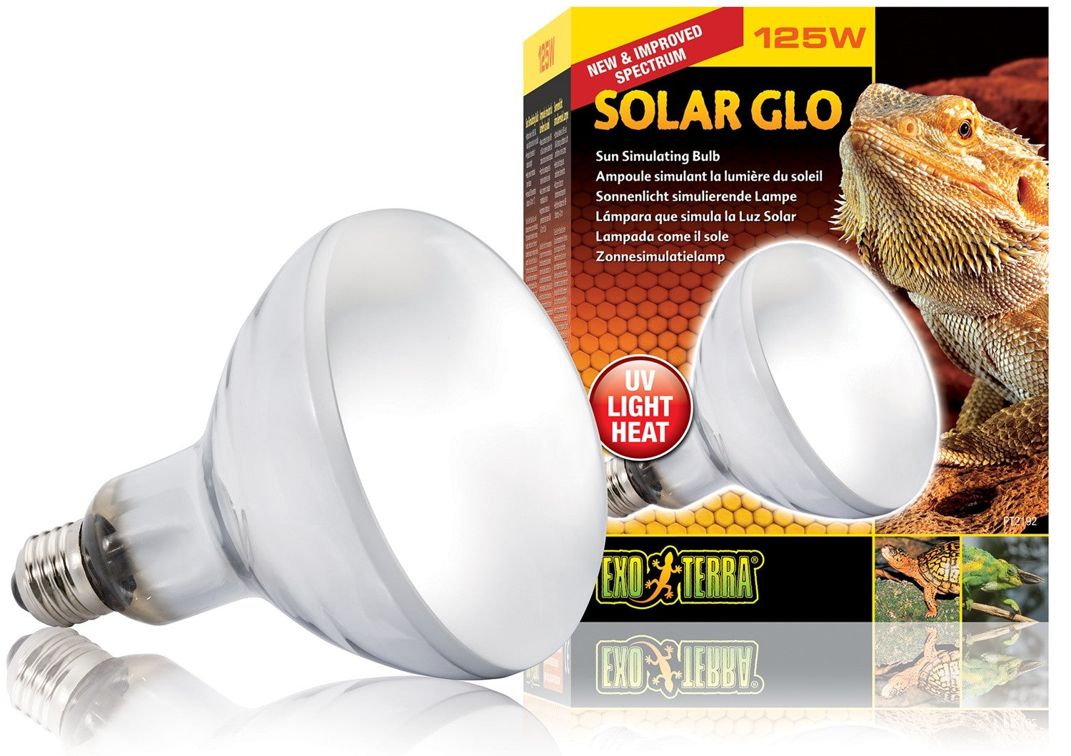 Aardrijkskunde Zelfrespect ik betwijfel het Exo Tera SolarGlo UVB Heat Lamp | Pangea Reptile - Pangea Reptile LLC