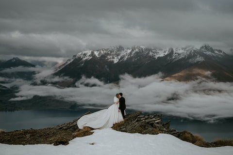 frozen wedding vibes