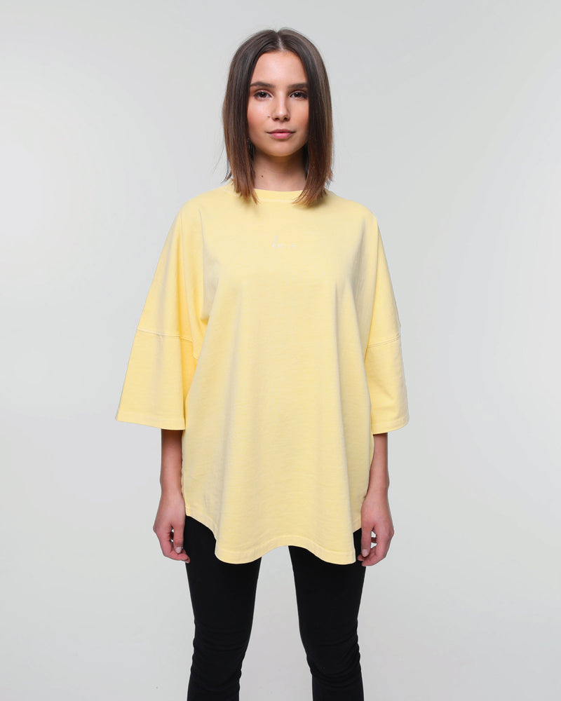 yellow t shirt hoodie