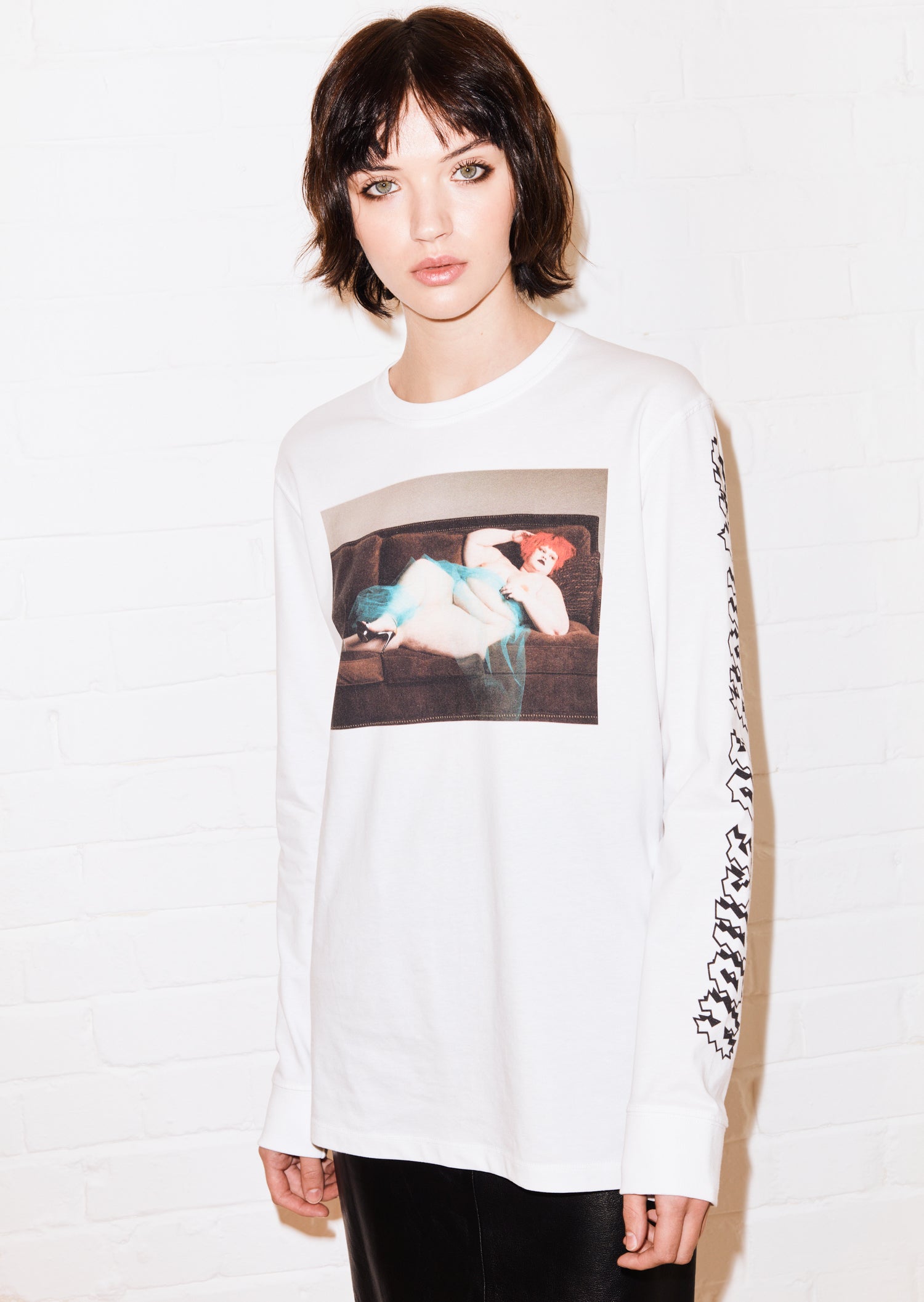 @daniellelevitt 'Nude' long sleeve tee – House of Holland®