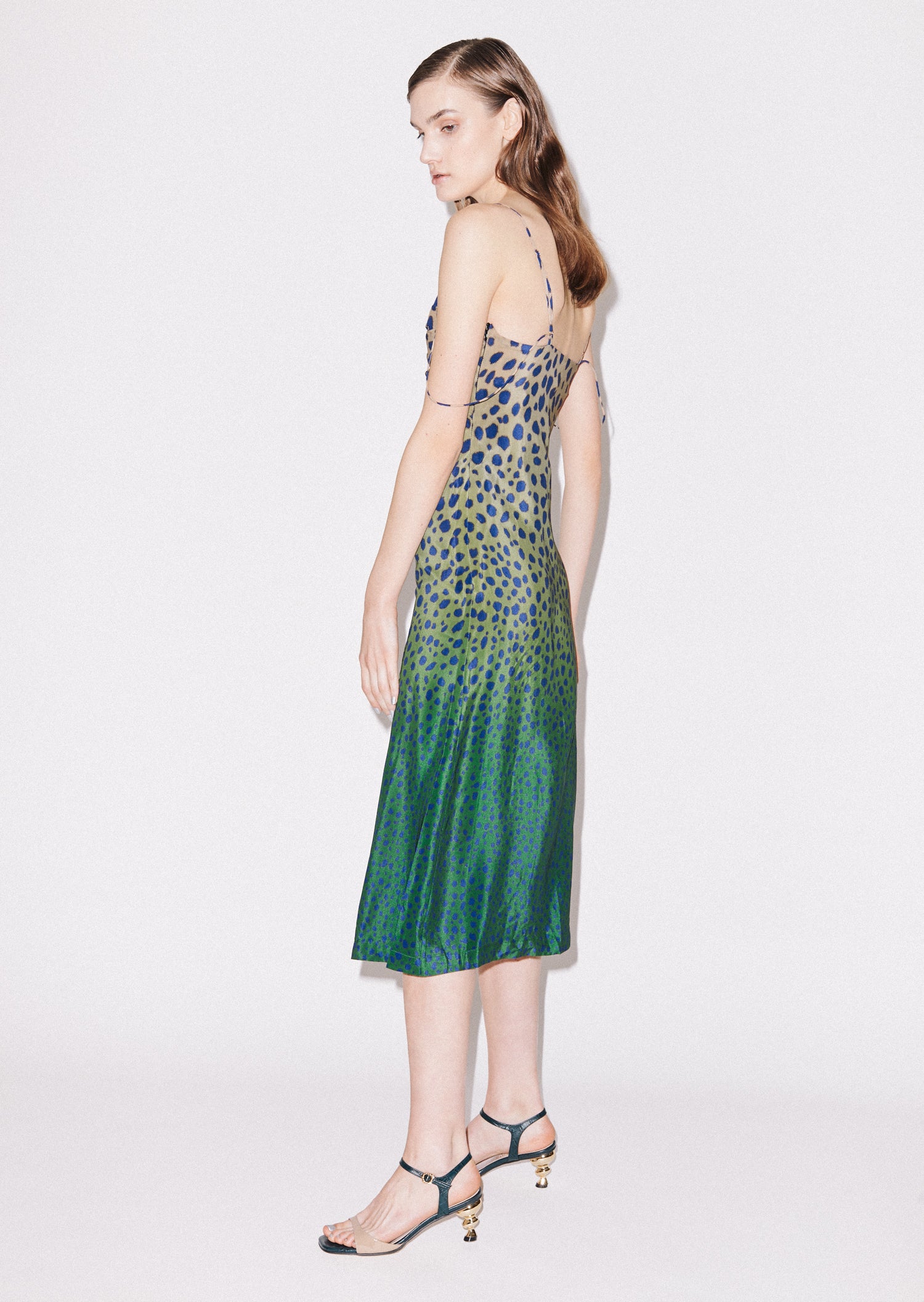 Cheetah Print Silk Strap Dress – House of Holland®
