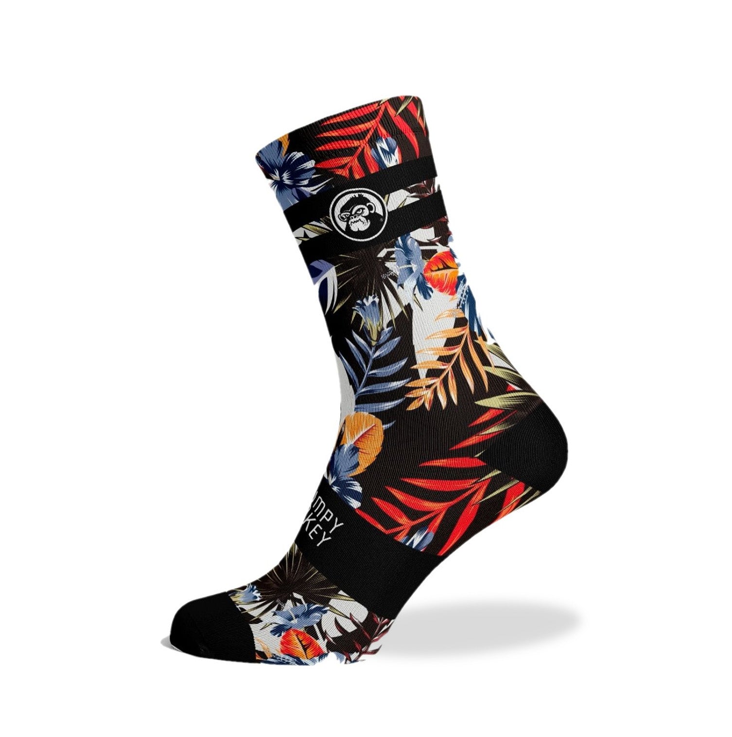 GRUMPY MONKEY SOCKS BLUE CRUSH