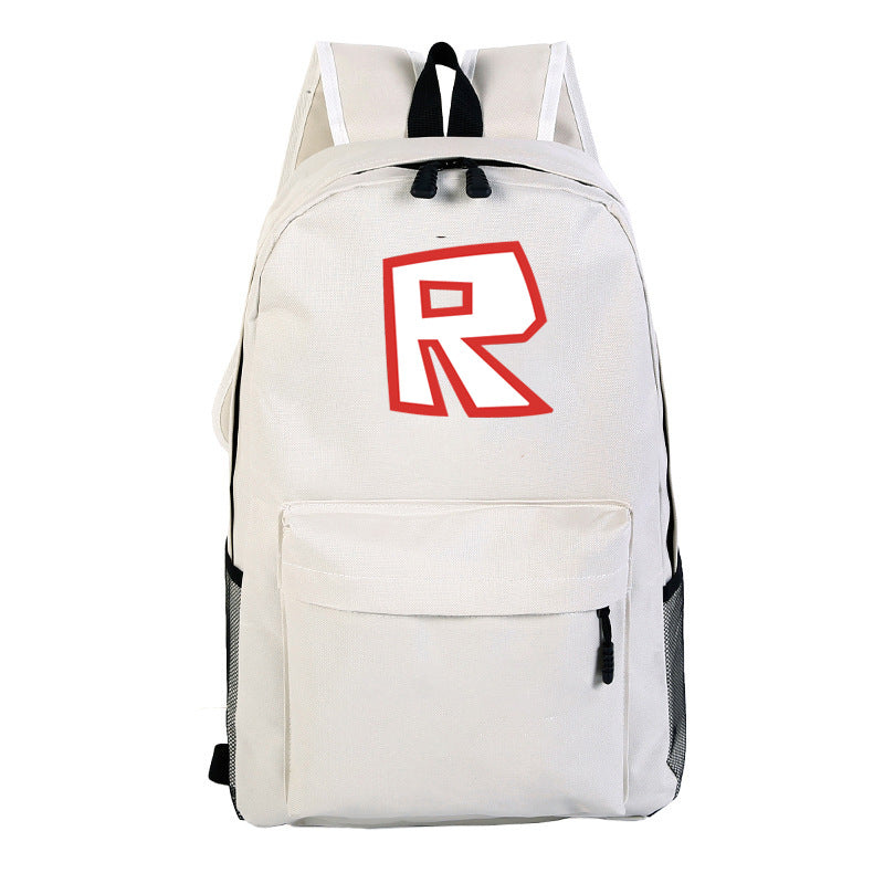 R Print Roblox Backpack For School Students Book Bag Daybag Mosiyeef - roblox denisdaily backpack for school 17 inch with usb charging port