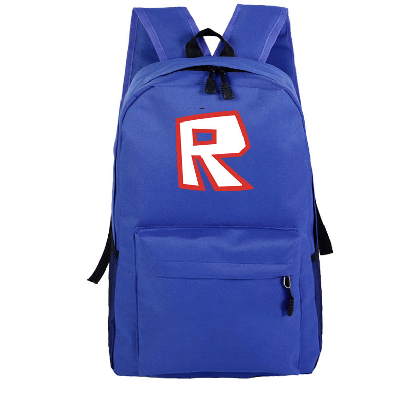 R Print Roblox Backpack For School Students Book Bag Daybag Mosiyeef - amazoncom roblox print backpack l lightweight popular