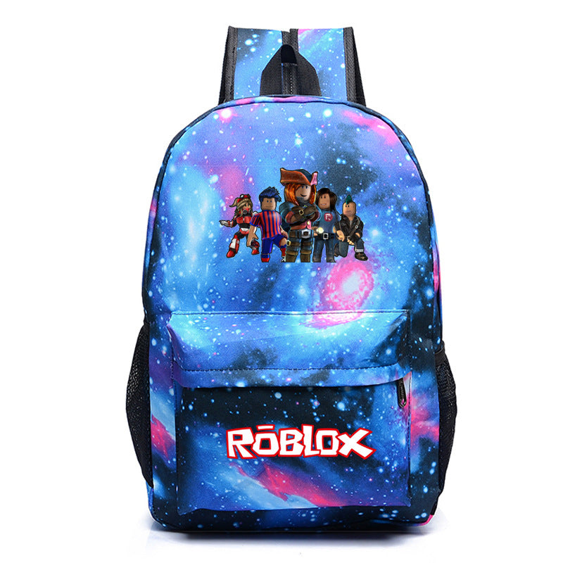 Roblox School Backpack Students Bookbag Daybag Mosiyeef - roblox backpack mosiyeef