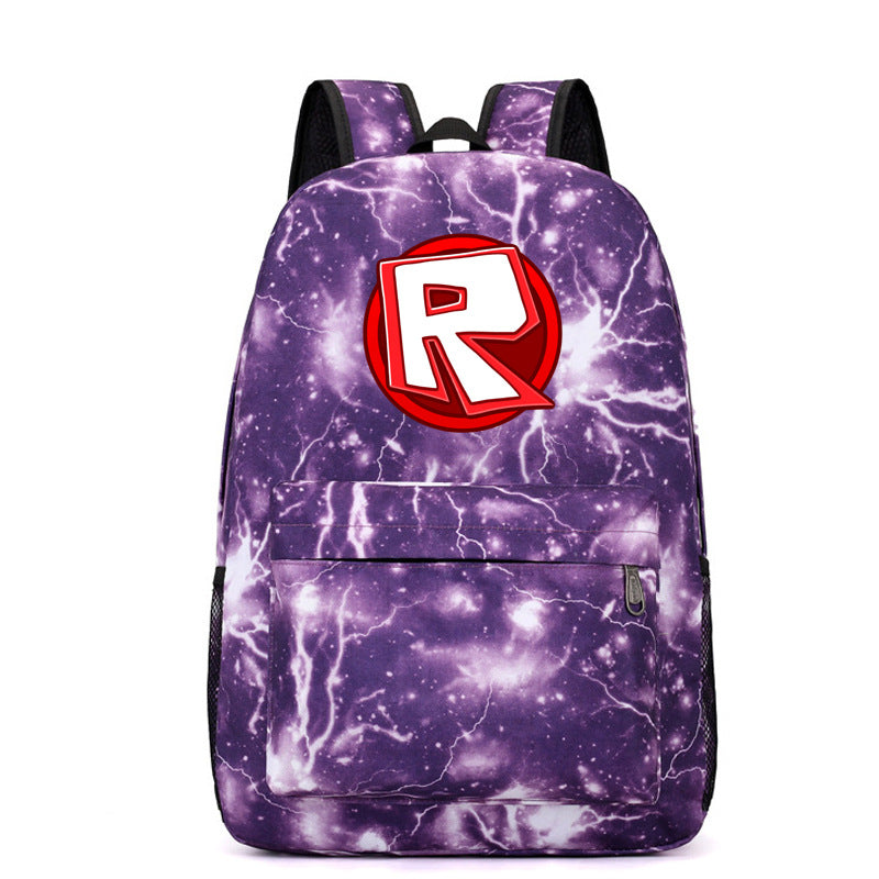 Roblox Backpack School Students Book Bag Mosiyeef - purple beans roblox