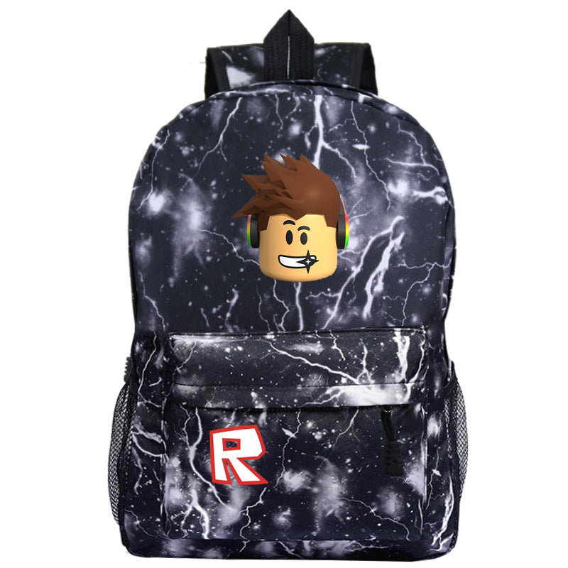 Roblox Backpack R Print Schoolbag Book Bag Bag Pack Handbag Travelbag Mosiyeef - roblox backpack schoolbag book bag bag pack handbag