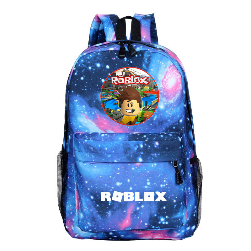 Roblox Backpack For Students Boys Girls Schoolbag Roblox Print Travelb Mosiyeef - 1429 gbp roblox backpack kids school bag students boys