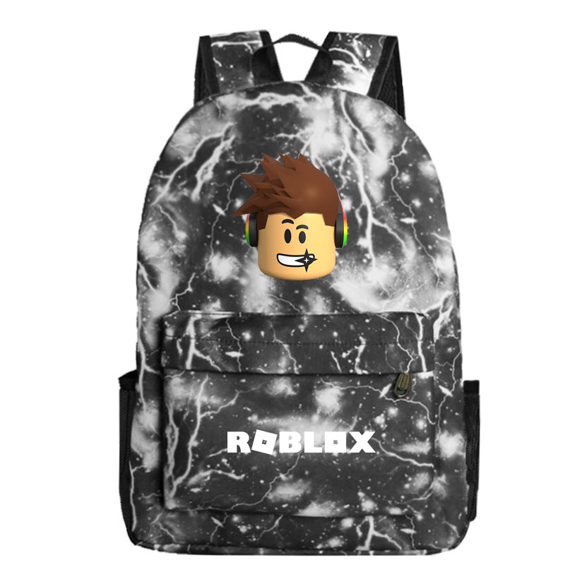 Roblox Backpack For Students Boys Girls Schoolbag Roblox Print Bookbag Mosiyeef - kids roblox backpack schoolbag students bookbag casual school bag travel unisex men women boys girls