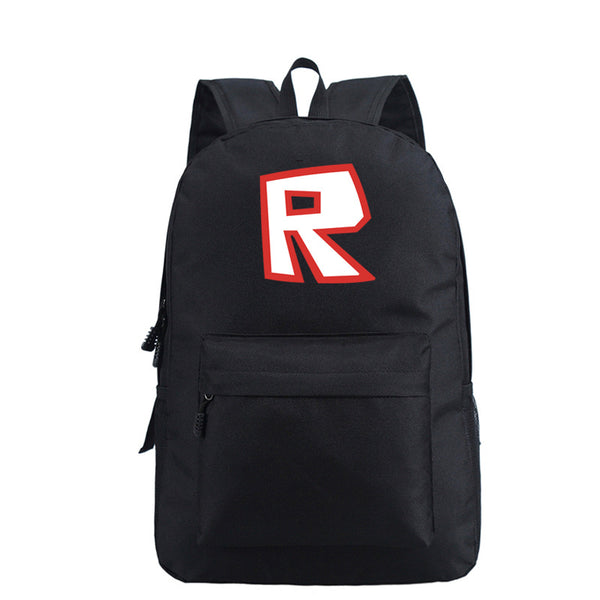 R Print Roblox Backpack For School Students Book Bag Daybag Mosiyeef - roblox oof backpack by chocotereliye