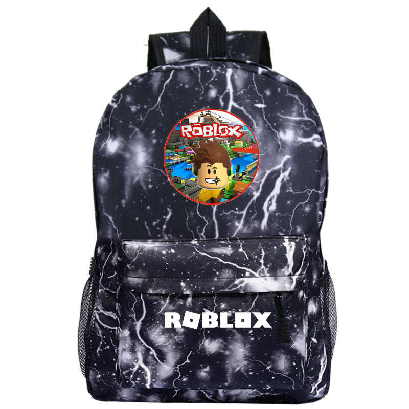 Roblox Backpack For Students Boys Girls Schoolbag Roblox Print Travelb Mosiyeef - roblox backpack with lunch box bag for teens boys girls students daily travelbag game fans gifts
