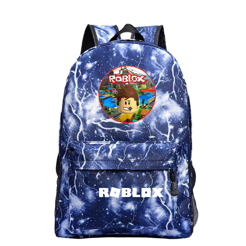 Roblox Backpack For Students Boys Girls Schoolbag Roblox Print Travelb Mosiyeef - details about roblox backpack kids school bag students boys bookbag travelbag kids gift