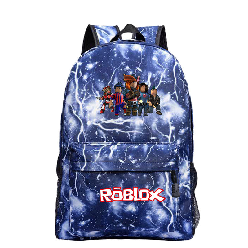 Roblox Backpack For Students Boys Girls Polyester Schoolbag Roblox Pri Mosiyeef - roblox series school bookbag backpack girls and boys