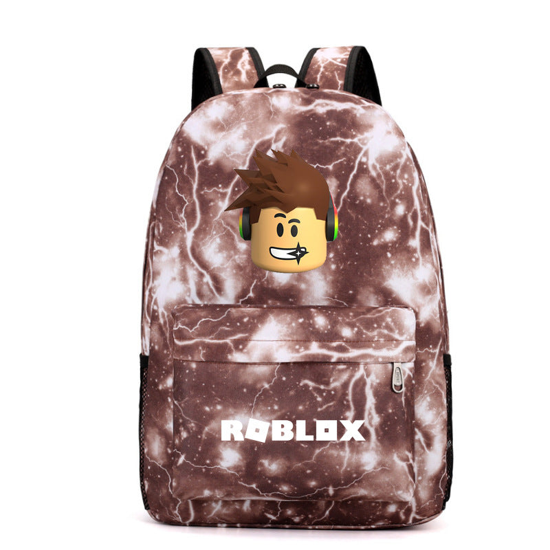 Roblox Backpack For Students Boys Girls Schoolbag Roblox Print Bookbag Mosiyeef - noisydesigns roblox games pattern printing for children printint mini pen bag for teenager storage bag women portable cosmetic cosmetics products face