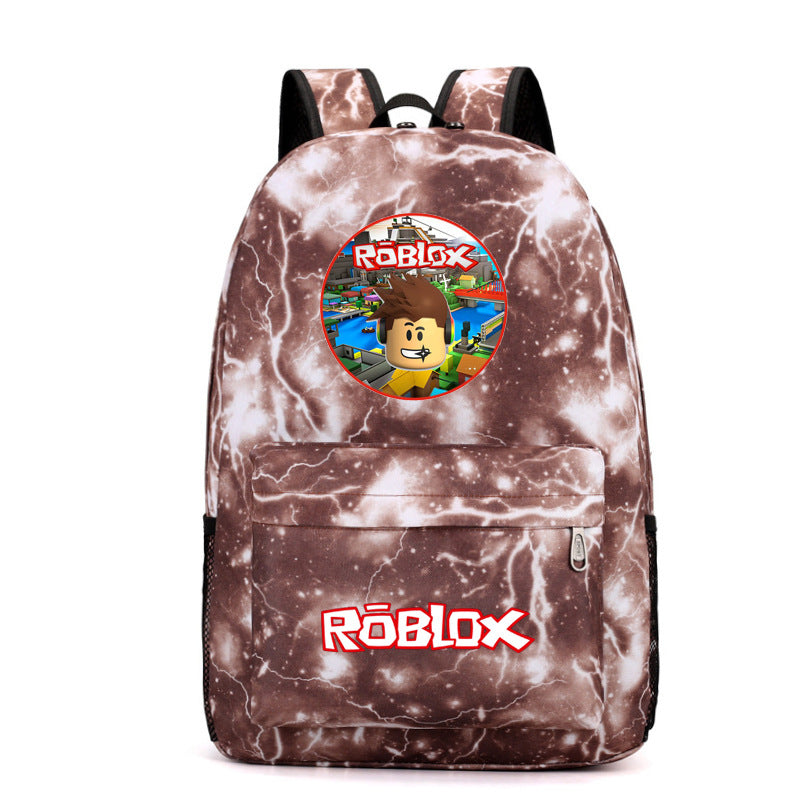 Roblox Print Roblox School Backpack Students Bookbag Daybag Mosiyeef - r print roblox backpack for school students book bag daybag